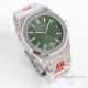 OR Factory 1-1 Best Edition Audemars Piguet Royal Oak 50th 15510st Watch Green Dial Stainless Steel (13)_th.jpg